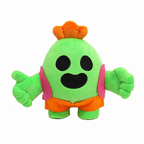 siqiwl Peluche Lindo Kawaii 20cm Anime Brawl Spike Modelo De Felpa Muñeca De Peluche Cactus Juguetes De Peluche Suaves para Niños