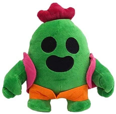 SHOP YJX Muñeca de la Felpa 20cm Juguete de Felpa Suave animación del Juego de Spike Relleno Modelo muñeca de la Felpa Suave Cactu bebé de los niños del Regalo de cumpleaños del Animado