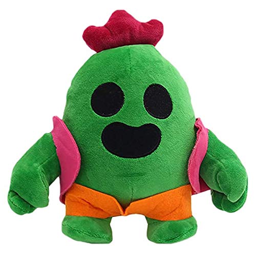 yqs Peluche Juego de Felpa muñecas héroes Figura Spike Juguetes Ornamentos PP algodón Cactus Felpa Hijos para Regalos de cumpleaños 20cm Spike